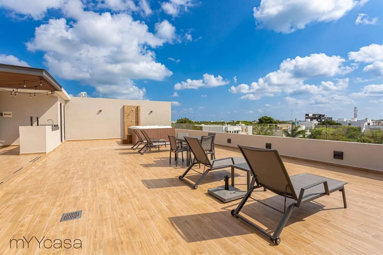 Amazing Apt. W/ Pool & Jacuzzi In Playa Del Carmen México