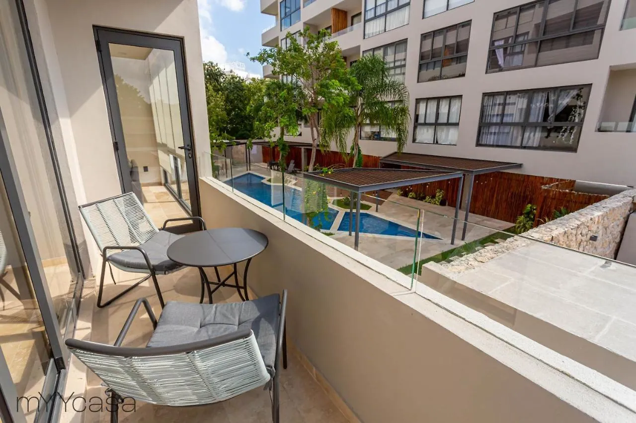Amazing Apt. W/ Pool & Jacuzzi In Playa Del Carmen 0*,