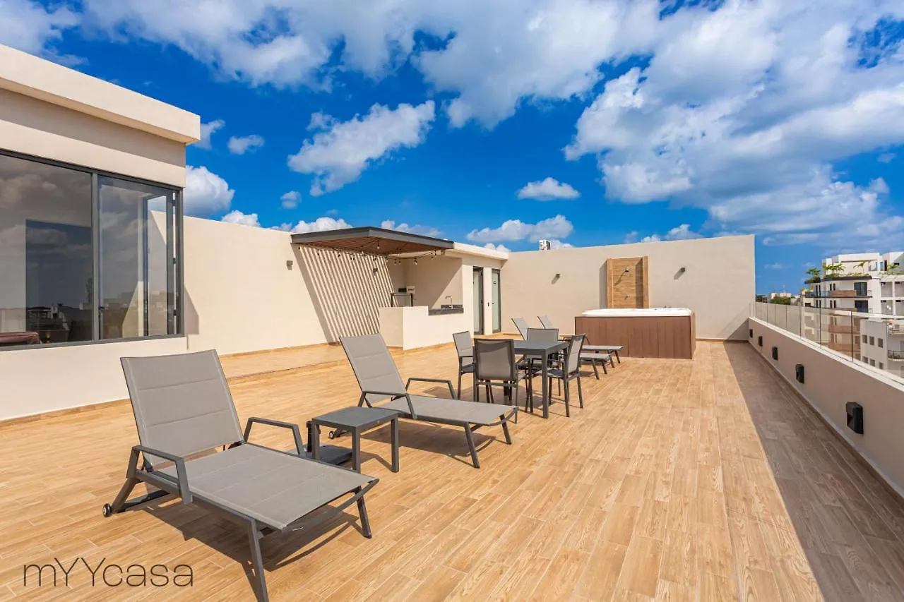 Apartamento Amazing Apt. W/ Pool & Jacuzzi In Playa Del Carmen México
